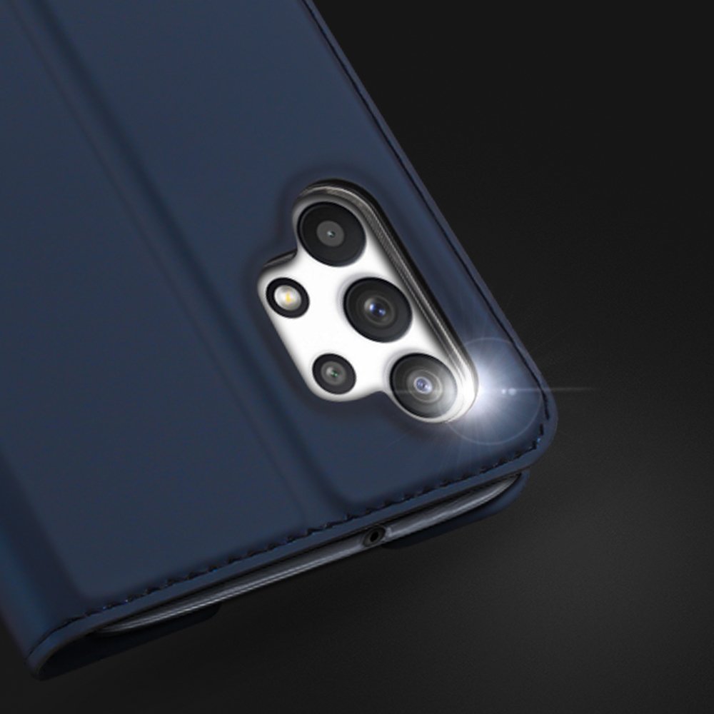 Etui zamykane z klapk� i magnesem Dux Ducis Skin Pro niebieski Samsung A32 4G / 12