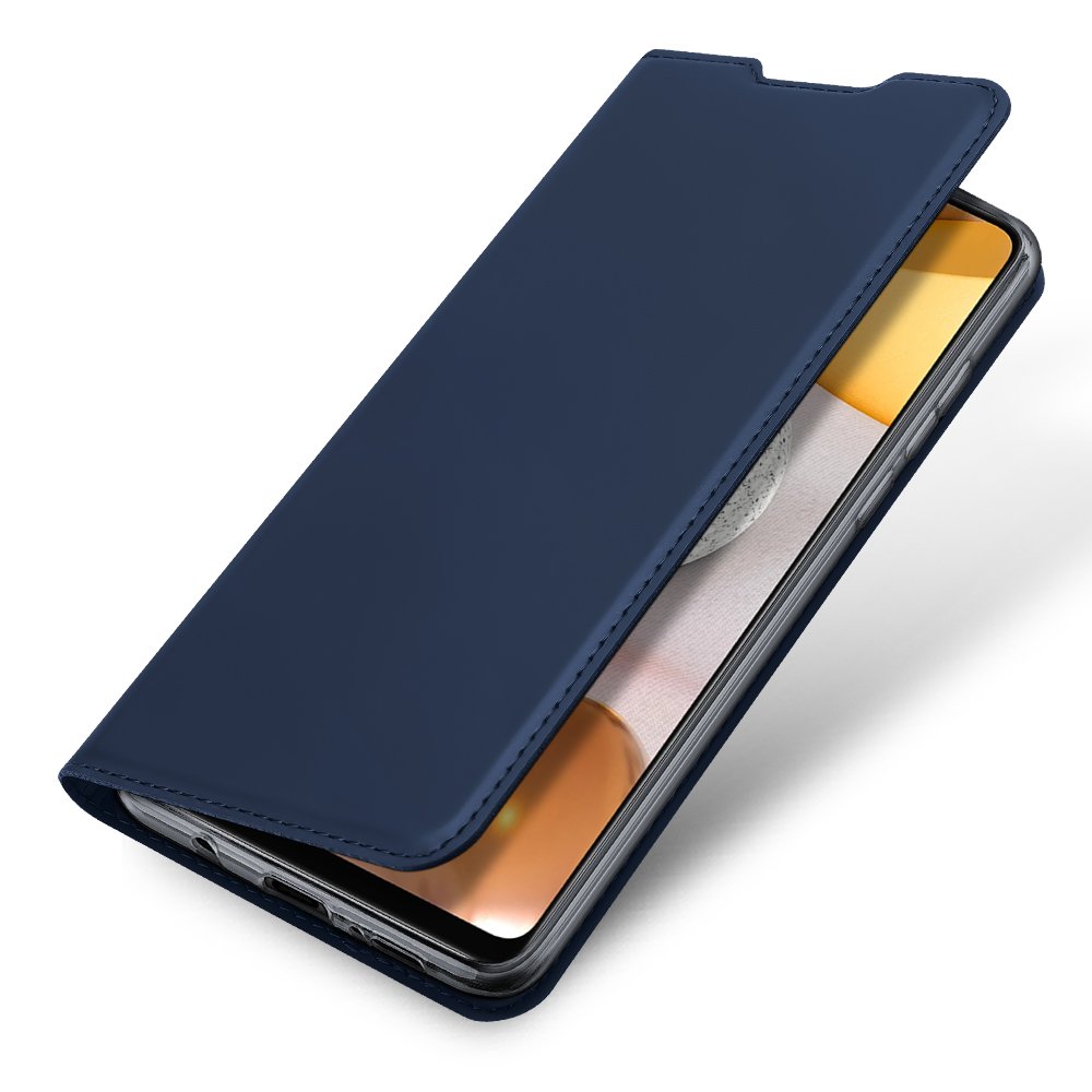 Etui zamykane z klapk i magnesem Dux Ducis Skin Pro niebieski Samsung Galaxy A42 5G / 4