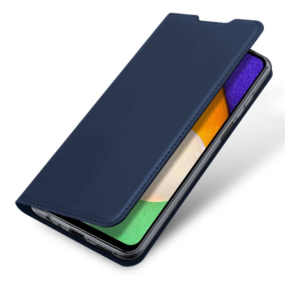 Etui zamykane z klapką i magnesem Dux Ducis Skin Pro niebieski Samsung Galaxy A03s / 4 Etui zamykane z klapką i magnesem Dux Ducis Skin Pro niebieski Samsung Galaxy A03s / 4