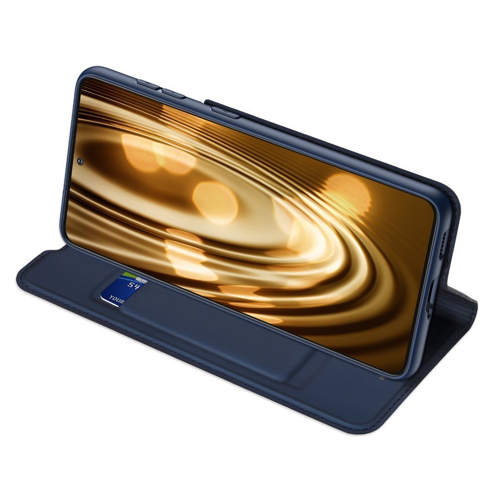 Etui zamykane z klapk i magnesem Dux Ducis Skin Pro niebieski Samsung Galaxy S21+ 5G / 6