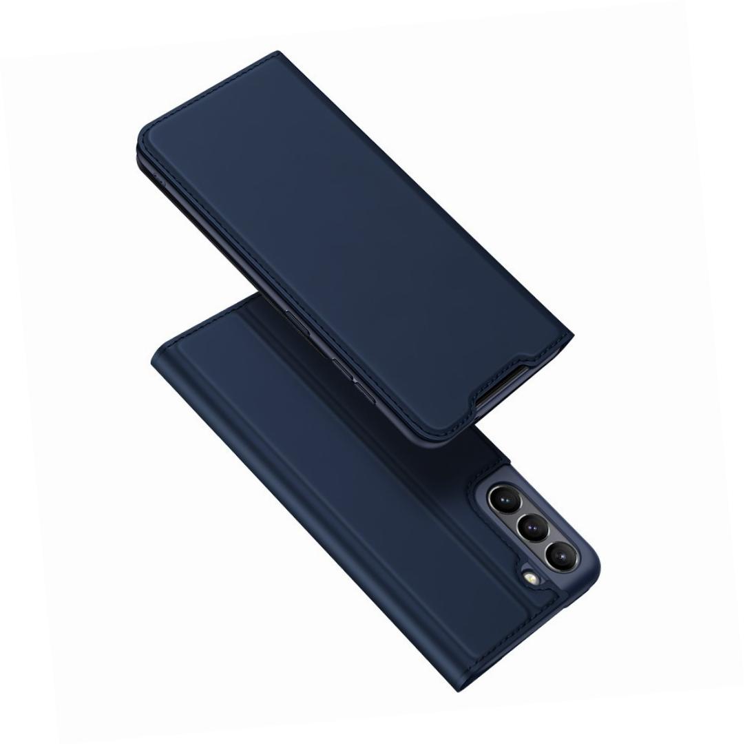 Etui zamykane z klapk i magnesem Dux Ducis Skin Pro niebieski Samsung Galaxy S21 FE 5G