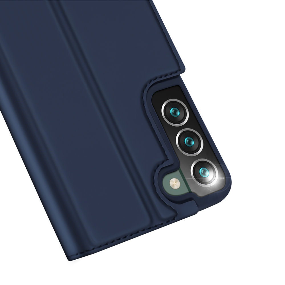 Etui zamykane z klapk i magnesem Dux Ducis Skin Pro niebieski Samsung Galaxy S22 Plus / 3