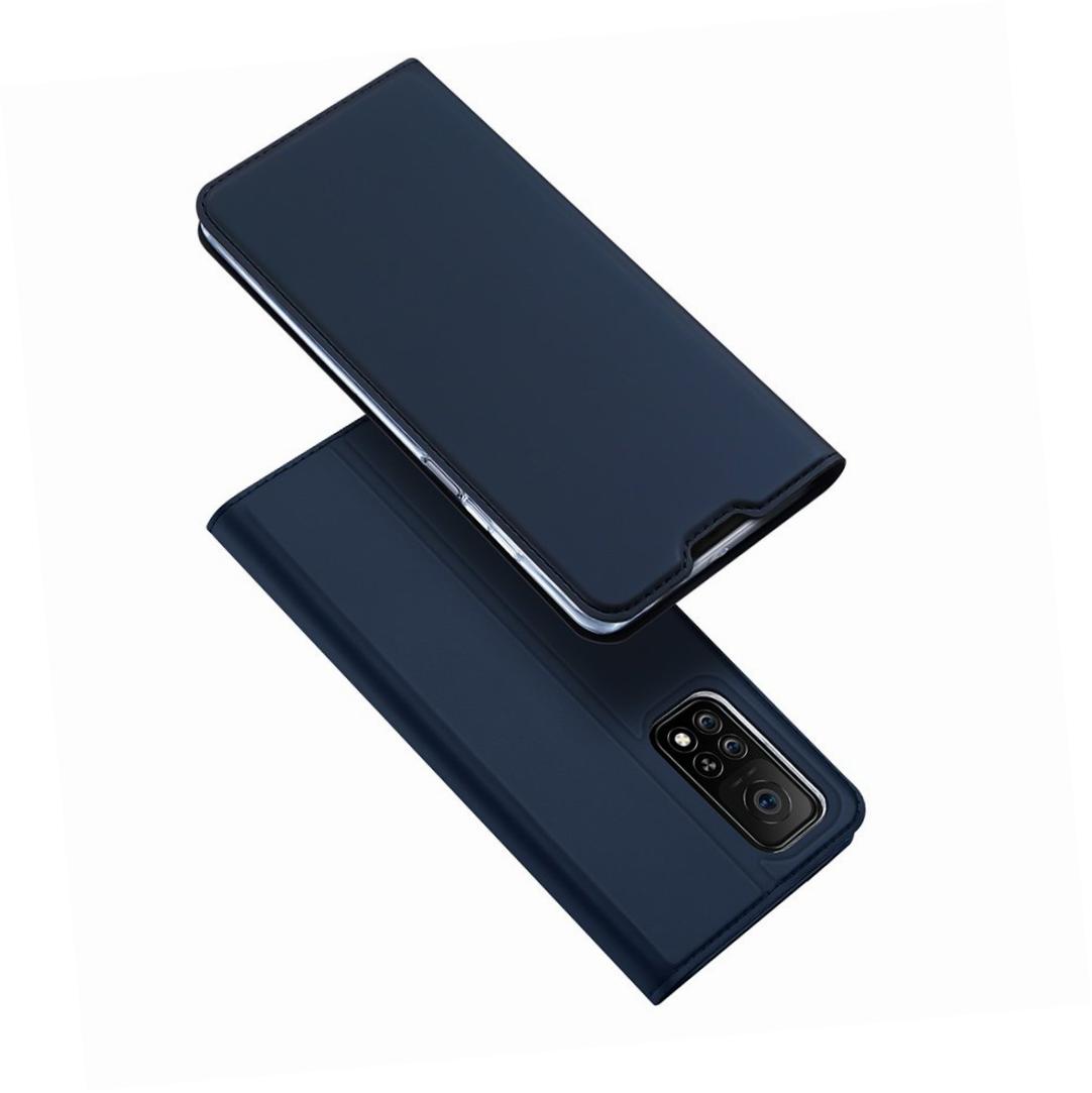 Etui zamykane z klapk� i magnesem Dux Ducis Skin Pro niebieski Xiaomi Mi 10T