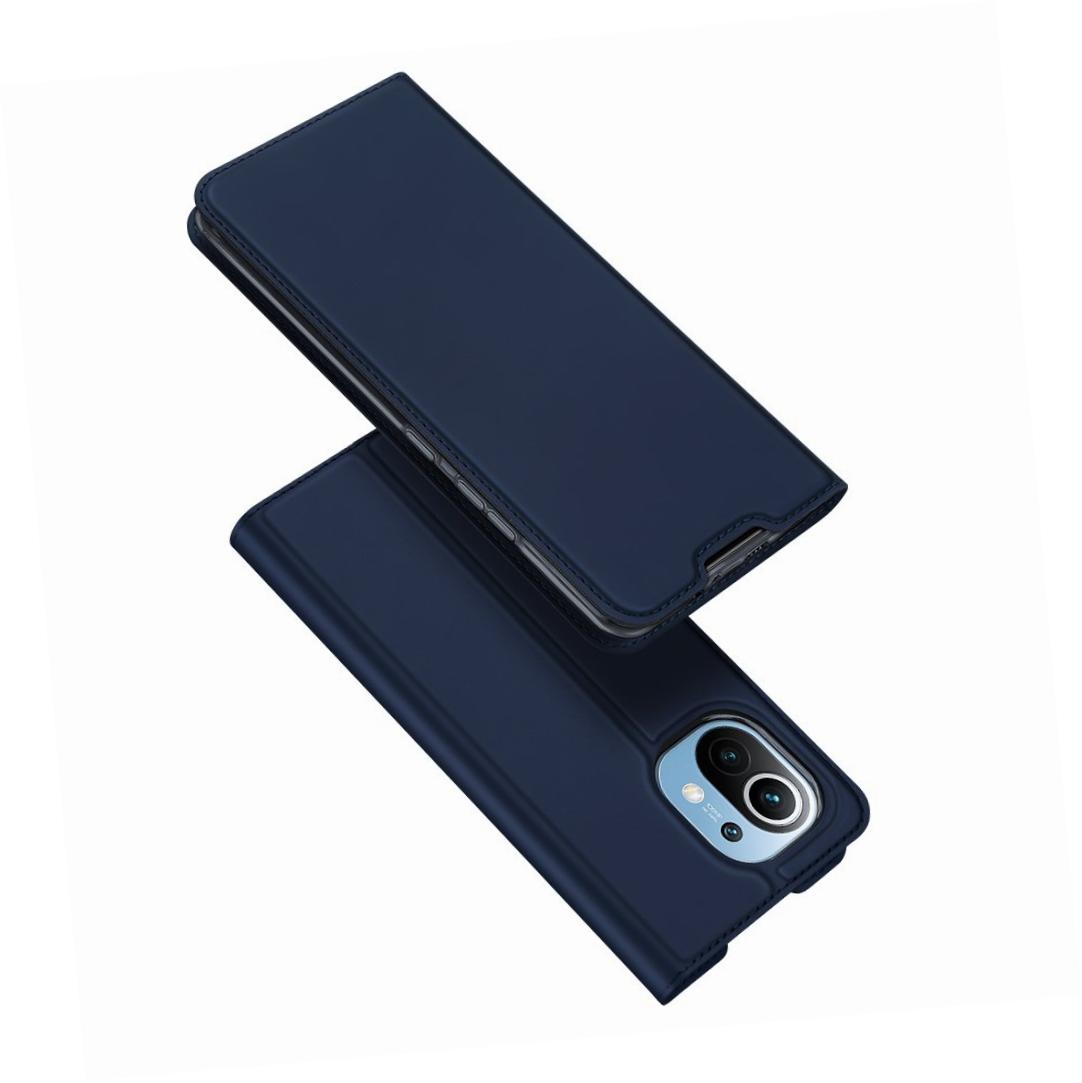 Etui zamykane z klapk� i magnesem Dux Ducis Skin Pro niebieski Xiaomi Mi 11