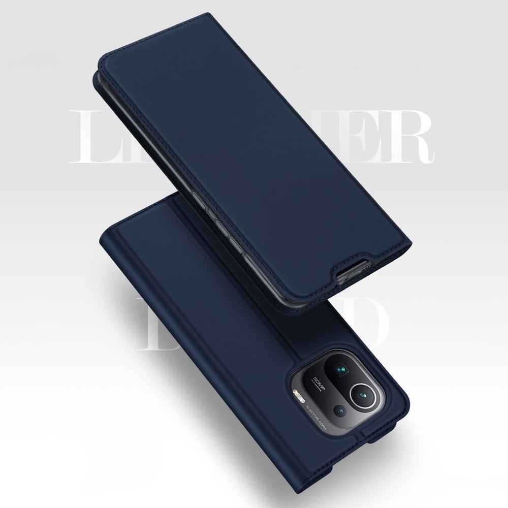 Etui zamykane z klapk i magnesem Dux Ducis Skin Pro niebieski Xiaomi Mi 11 Pro / 11