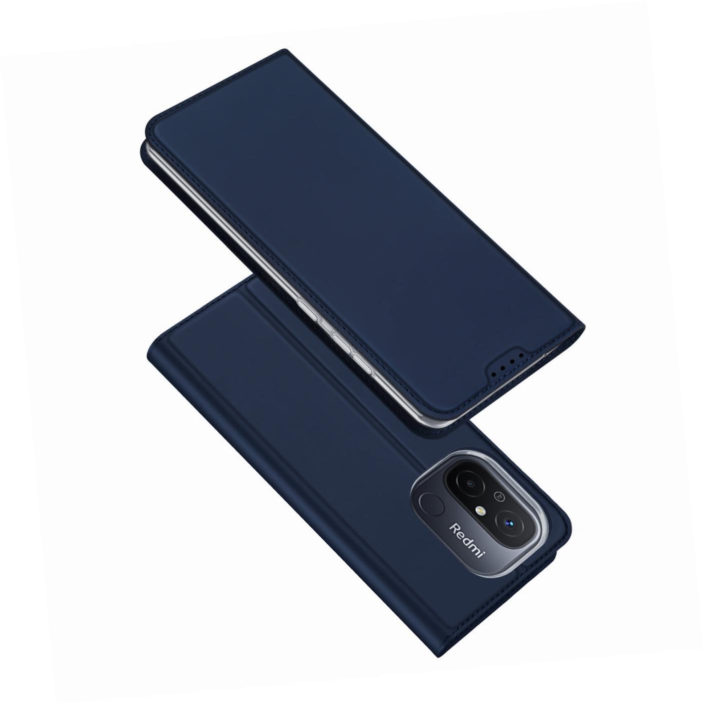 Etui zamykane z klapk i magnesem Dux Ducis Skin Pro niebieski Xiaomi Poco C55