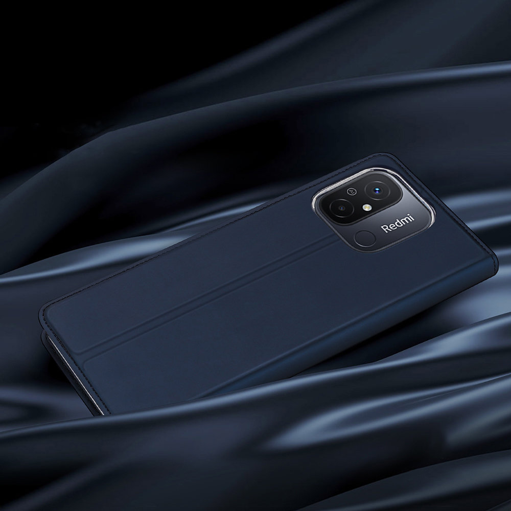 Etui zamykane z klapk� i magnesem Dux Ducis Skin Pro niebieski Xiaomi Poco C55 / 12