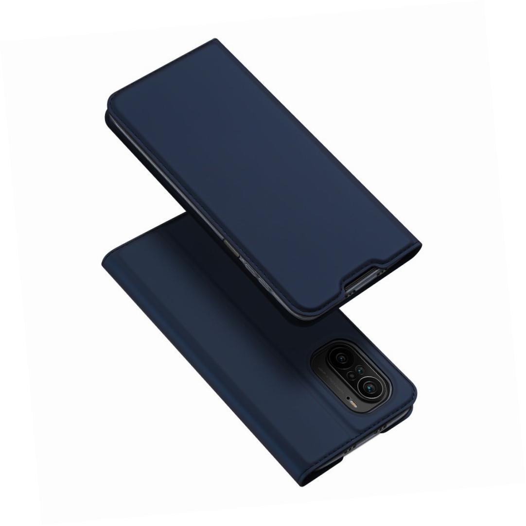 Etui zamykane z klapk i magnesem Dux Ducis Skin Pro niebieski Xiaomi POCO F3