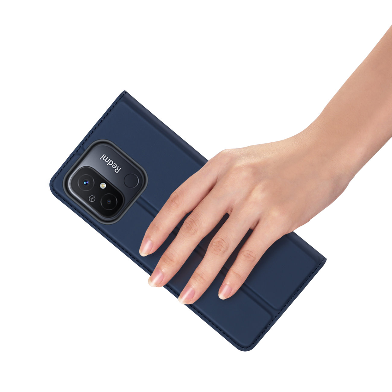 Etui zamykane z klapk i magnesem Dux Ducis Skin Pro niebieski Xiaomi Redmi 11a / 7