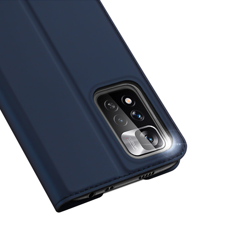 Etui zamykane z klapk i magnesem Dux Ducis Skin Pro niebieski Xiaomi Redmi Note 11 Pro+ 5G / 3