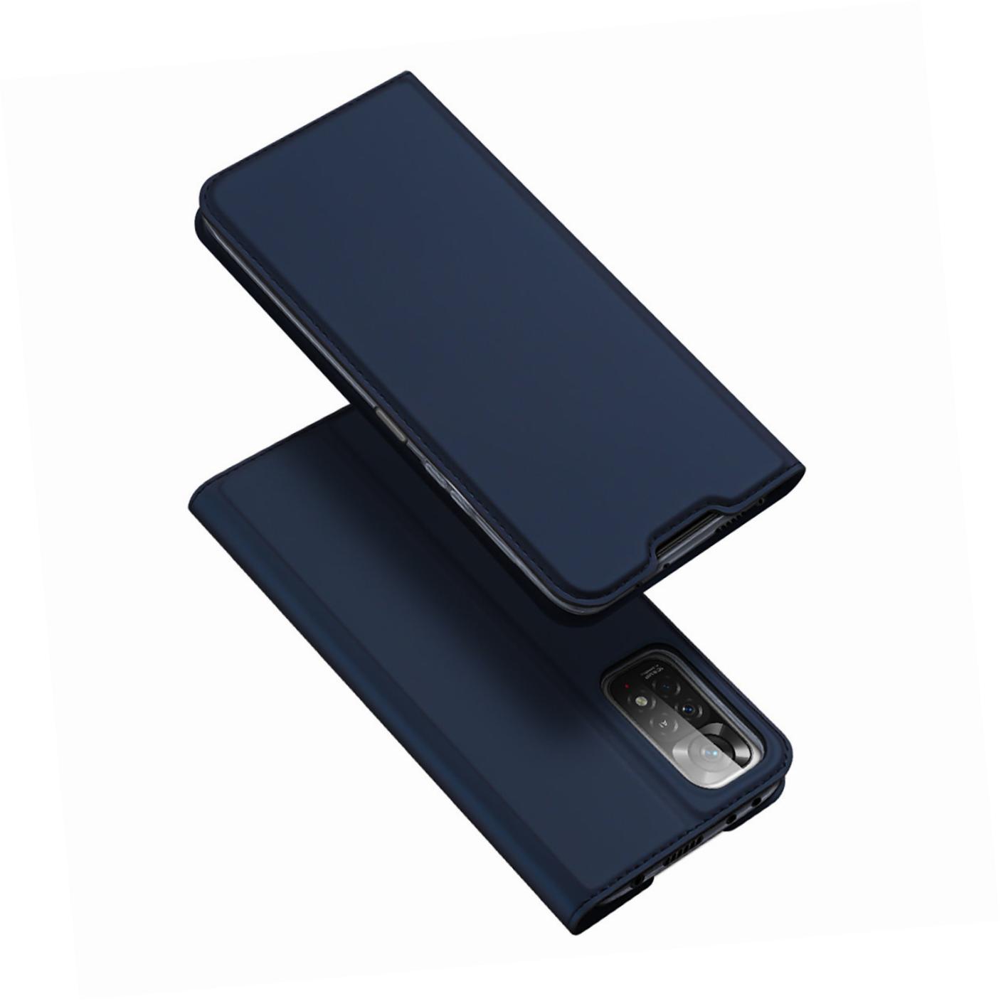 Etui zamykane z klapk� i magnesem Dux Ducis Skin Pro niebieski Xiaomi Redmi Note 11 Pro+ 5G