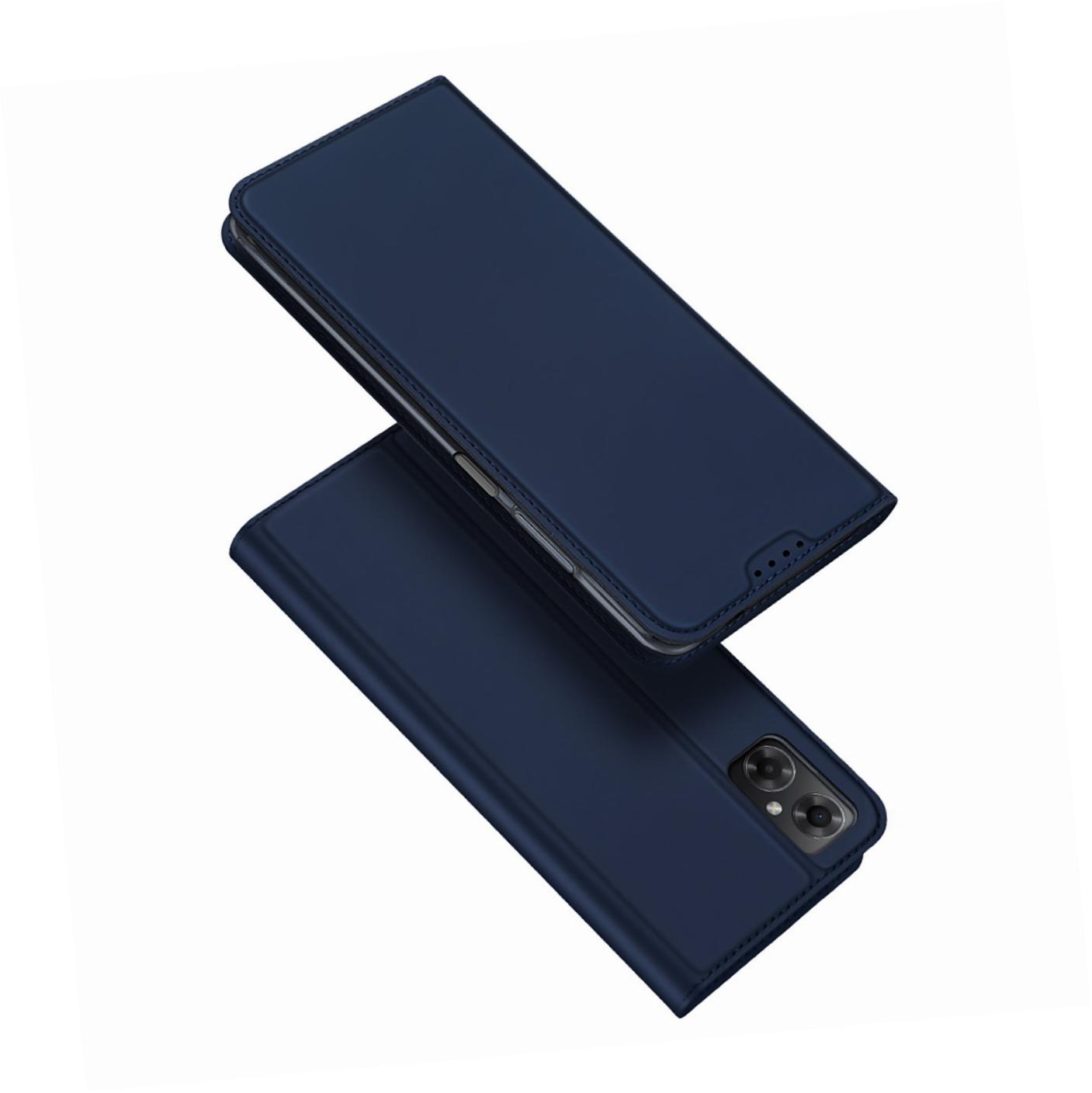 Etui zamykane z klapk i magnesem Dux Ducis Skin Pro niebieski Xiaomi Redmi Note 11E