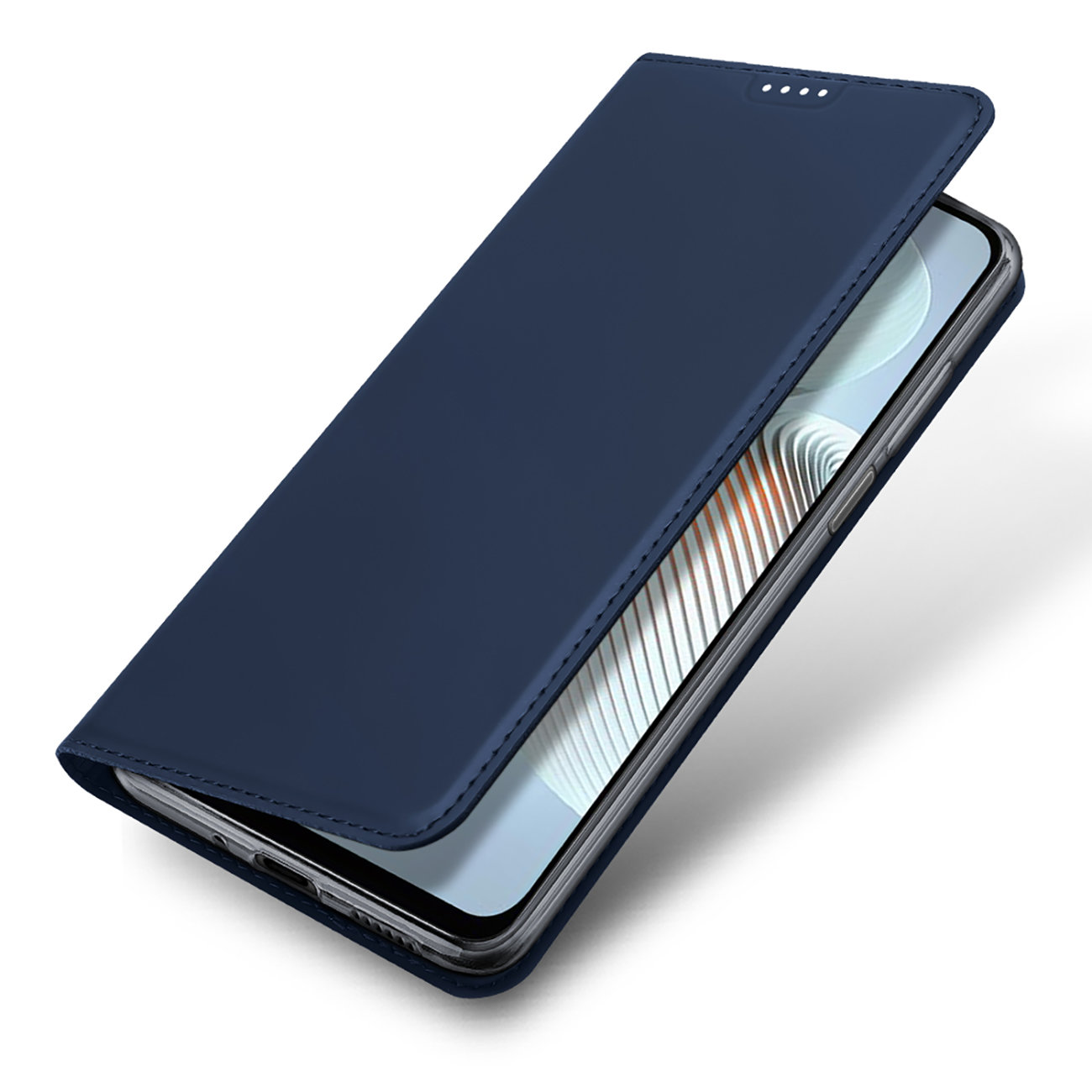 Etui zamykane z klapk i magnesem Dux Ducis Skin Pro niebieski Xiaomi Redmi Note 11E / 4