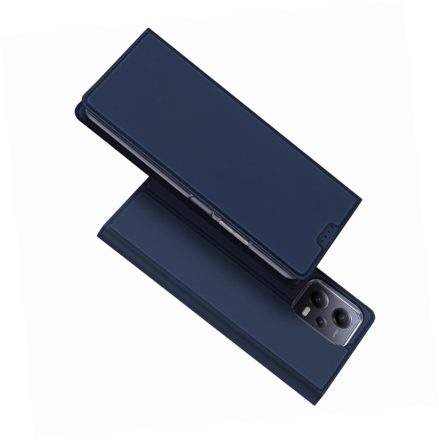 Etui zamykane z klapk i magnesem Dux Ducis Skin Pro niebieski Xiaomi Redmi Note 12 Pro