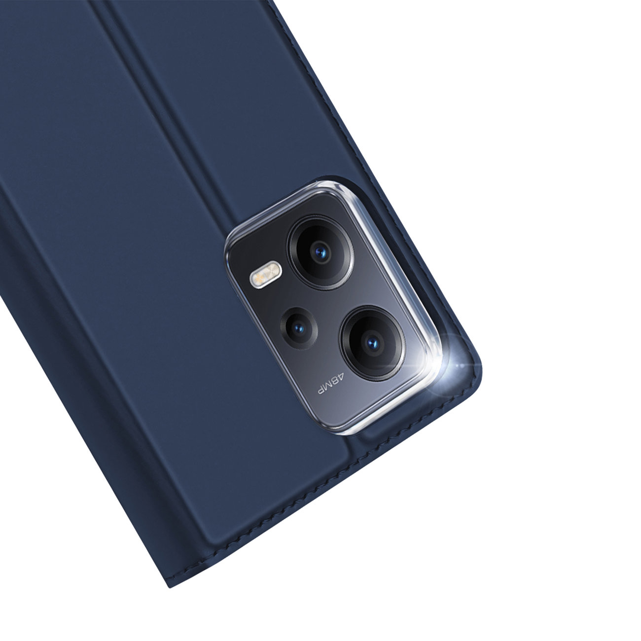 Etui zamykane z klapk i magnesem Dux Ducis Skin Pro niebieski Xiaomi Redmi Note 12 Pro / 3