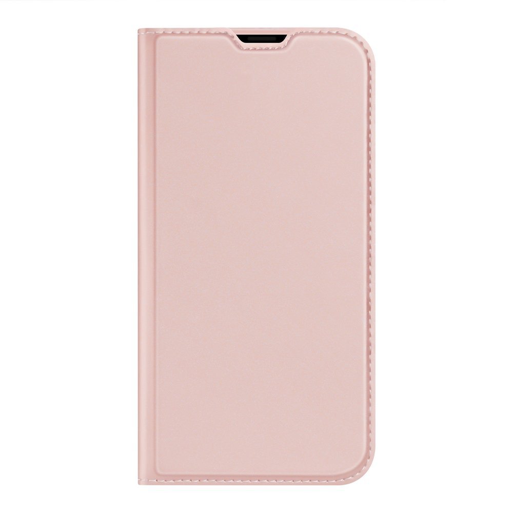 Etui zamykane z klapk� i magnesem Dux Ducis Skin Pro r�owy Apple iPhone 13 / 10