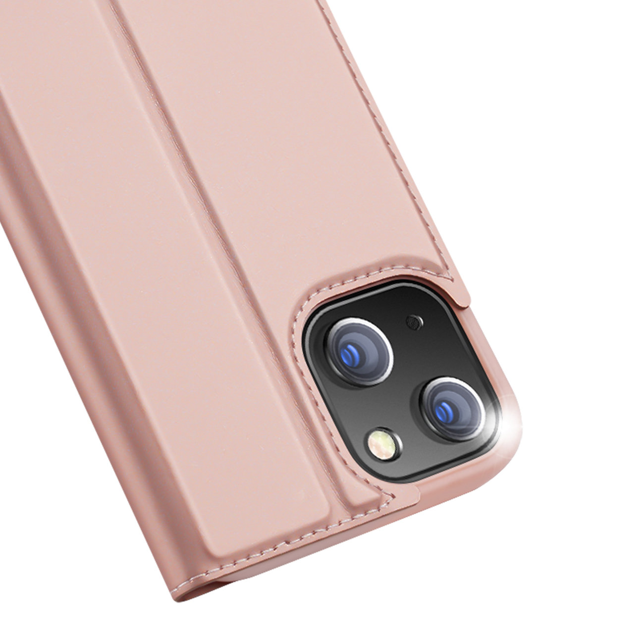 Etui zamykane z klapk i magnesem Dux Ducis Skin Pro rowy Apple iPhone 13 / 3