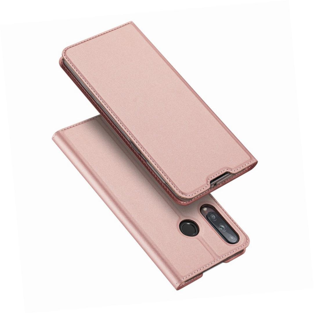 Etui zamykane z klapką i magnesem Dux Ducis Skin Pro różowy Huawei P40 Lite E Etui zamykane z klapką i magnesem Dux Ducis Skin Pro różowy Huawei P40 Lite E