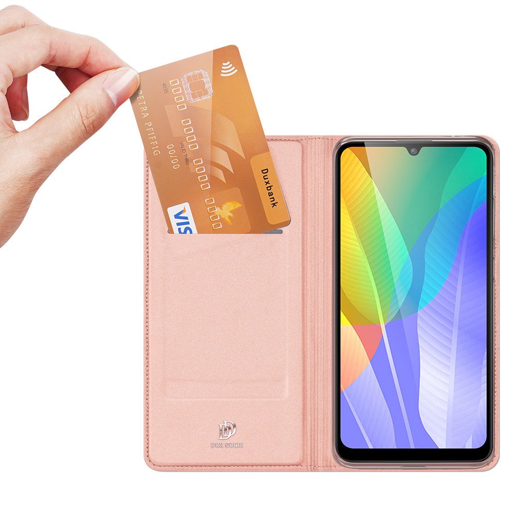 Pokrowiec Dux Ducis Skin Pro r�owy Huawei Y6P / 2