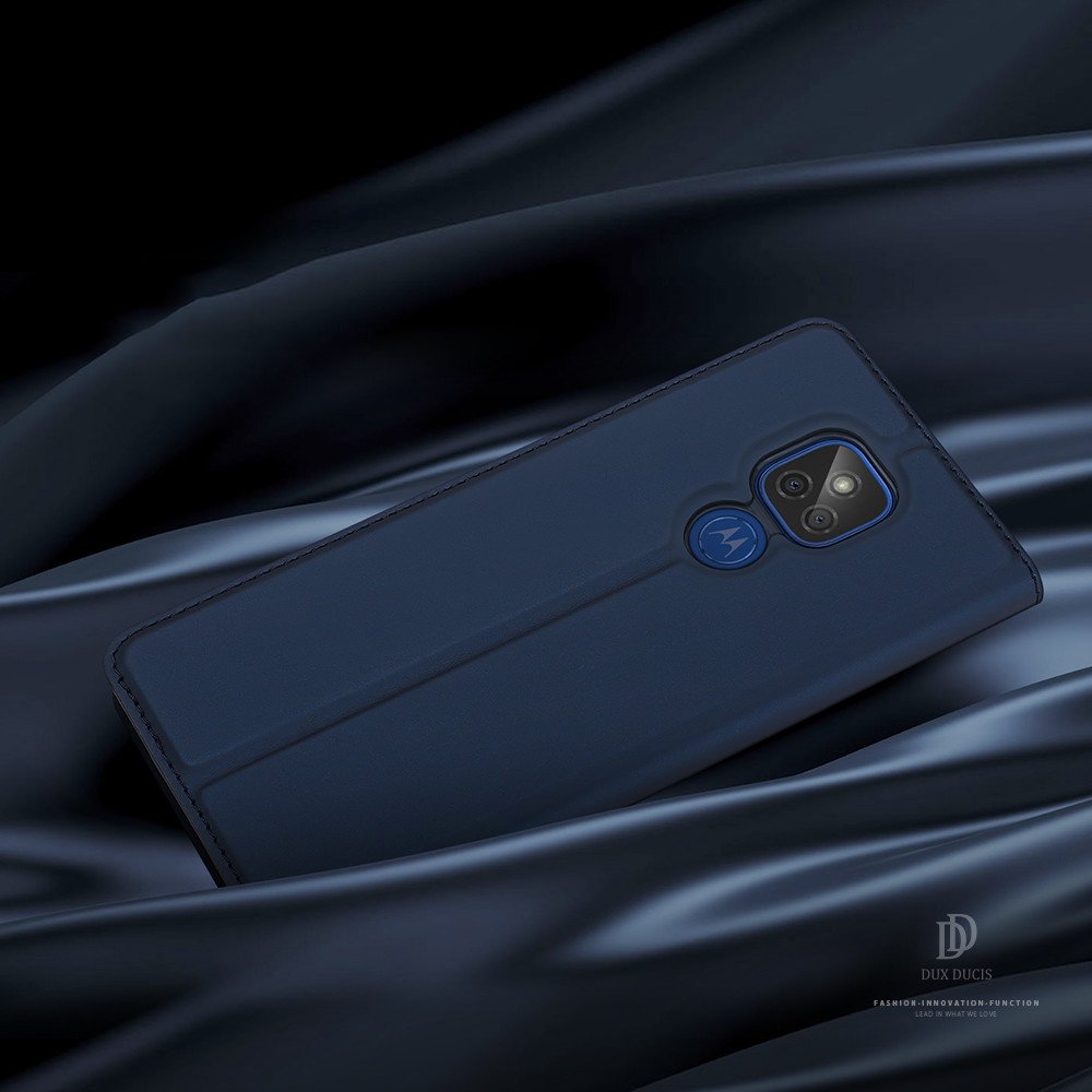 Etui zamykane z klapk� i magnesem Dux Ducis Skin Pro r�owy Motorola Moto G9 Play / 7