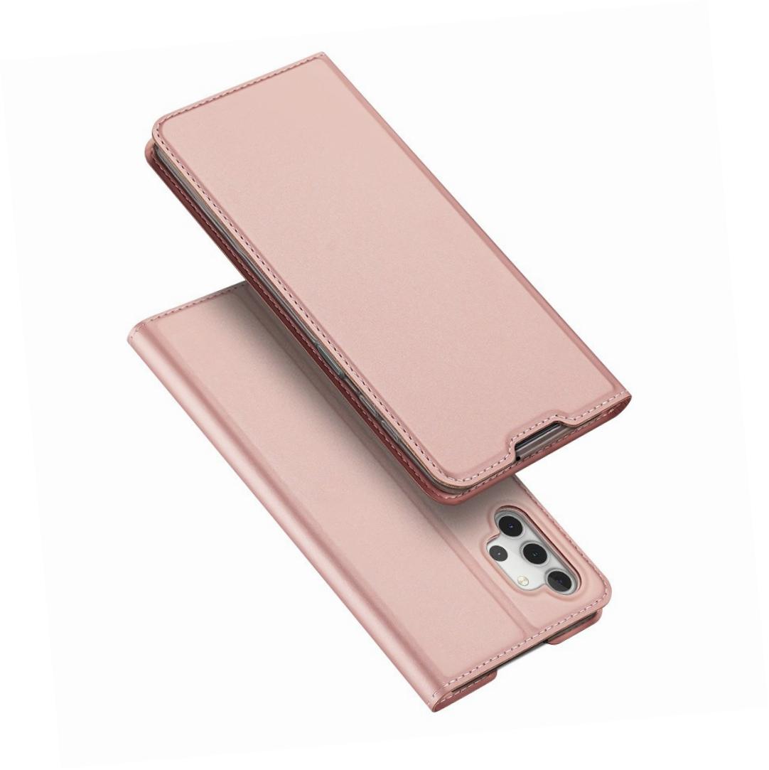 Etui zamykane z klapk� i magnesem Dux Ducis Skin Pro r�owy Samsung A32 5G