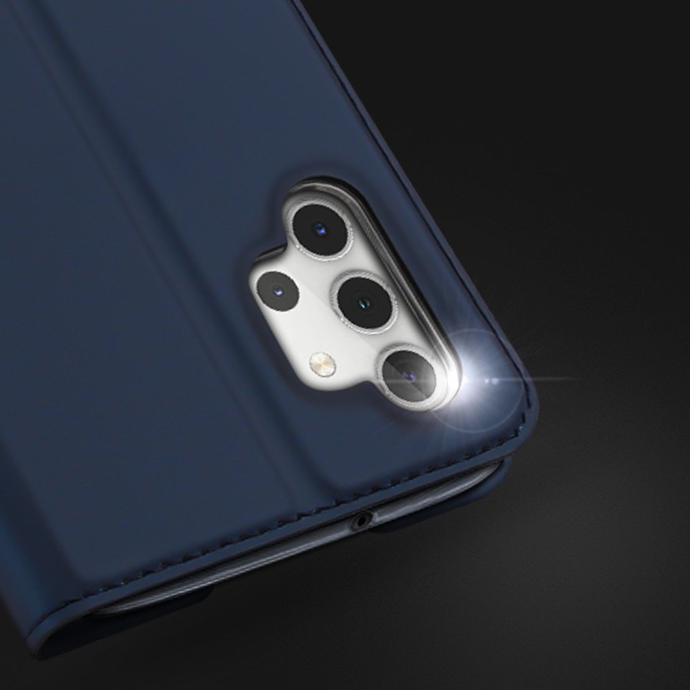Etui zamykane z klapk� i magnesem Dux Ducis Skin Pro r�owy Samsung A32 5G / 12