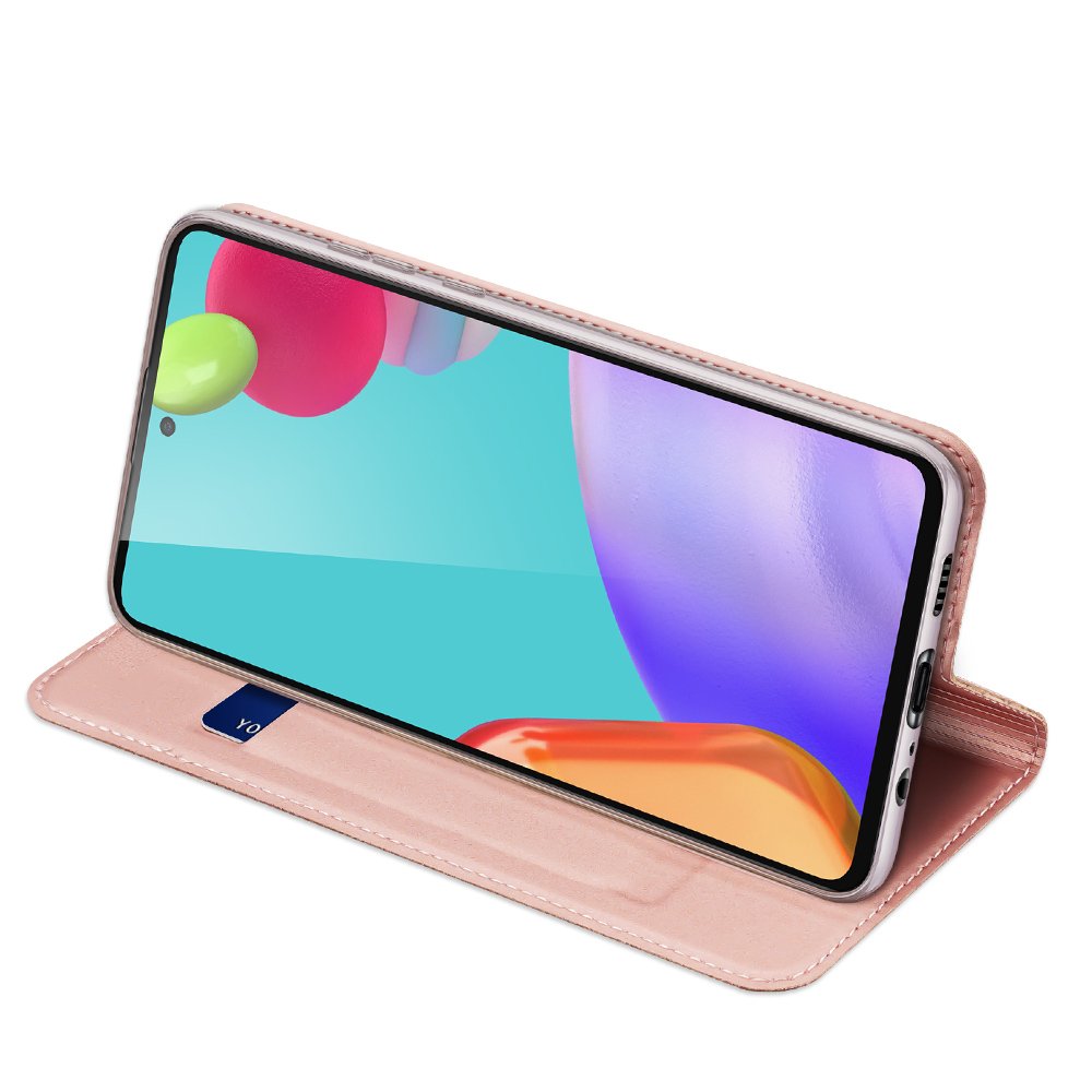 Etui zamykane z klapk� i magnesem Dux Ducis Skin Pro r�owy Samsung A52 5G / 3