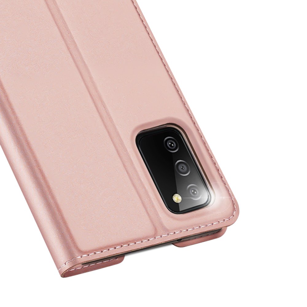 Etui zamykane z klapką i magnesem Dux Ducis Skin Pro różowy Samsung Galaxy A03s / 4 Etui zamykane z klapką i magnesem Dux Ducis Skin Pro różowy Samsung Galaxy A03s / 4