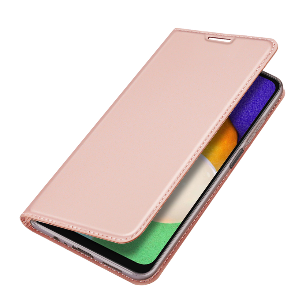 Etui zamykane z klapk i magnesem Dux Ducis Skin Pro rowy Samsung Galaxy A13 5G / 4