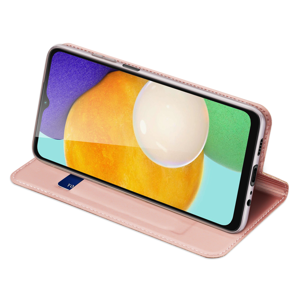 Etui zamykane z klapk� i magnesem Dux Ducis Skin Pro r�owy Samsung Galaxy A13 5G / 6