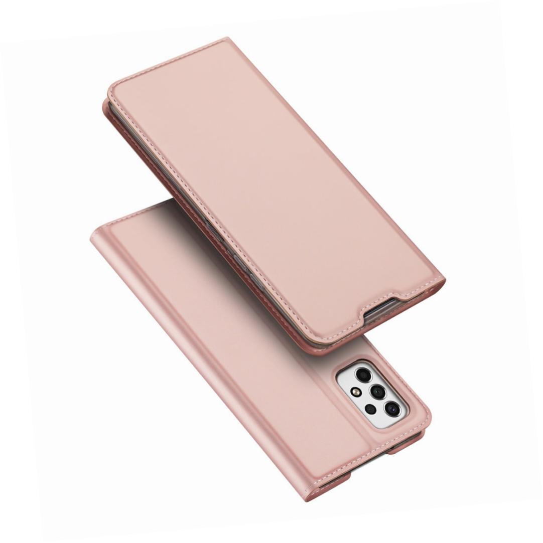 Etui zamykane z klapką i magnesem Dux Ducis Skin Pro różowy Samsung Galaxy A53 5G Etui zamykane z klapką i magnesem Dux Ducis Skin Pro różowy Samsung Galaxy A53 5G