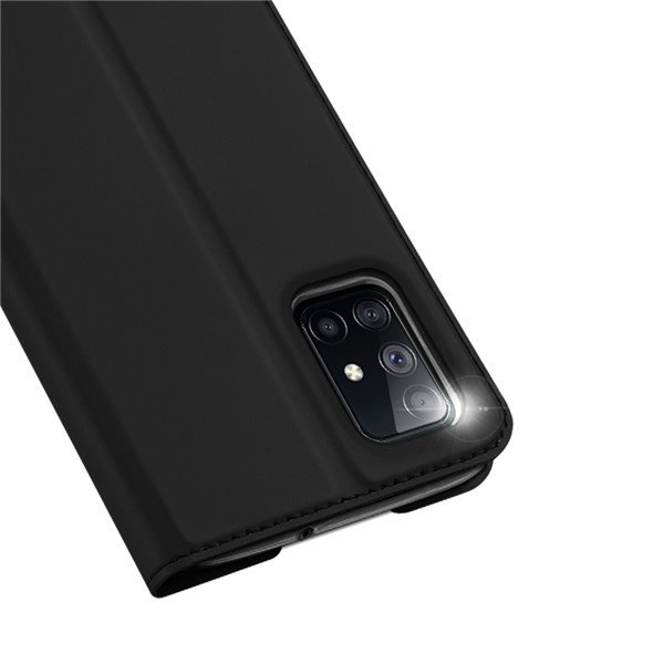 Etui zamykane z klapk i magnesem Dux Ducis Skin Pro rowy Samsung Galaxy M51 / 4