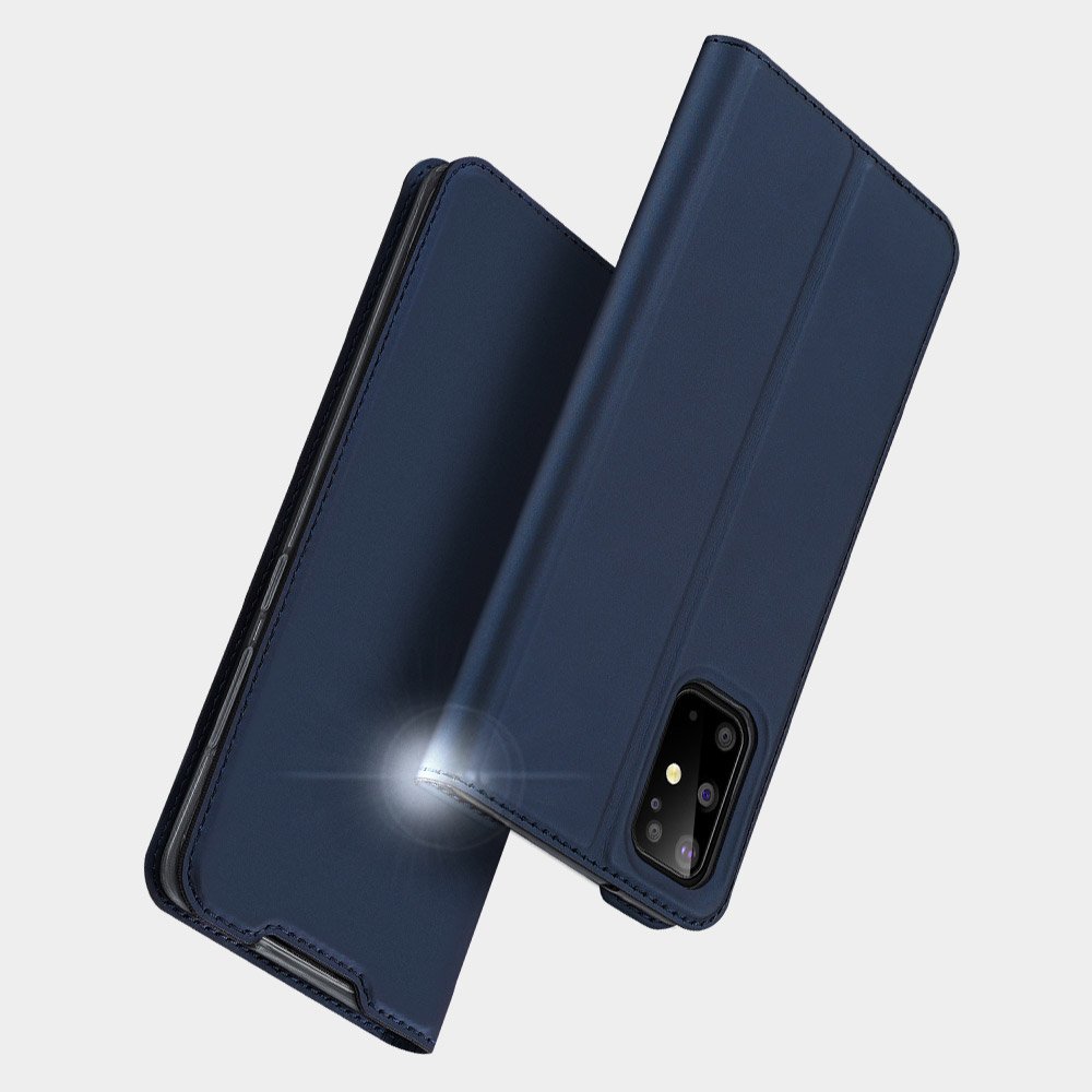 Etui zamykane z klapk� i magnesem Dux Ducis Skin Pro r�owy Samsung Galaxy S20 Plus / 11
