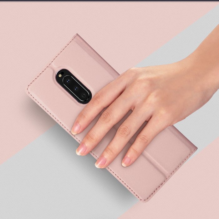 Pokrowiec Dux Ducis Skin Pro r�owy Sony Xperia 1 / 7