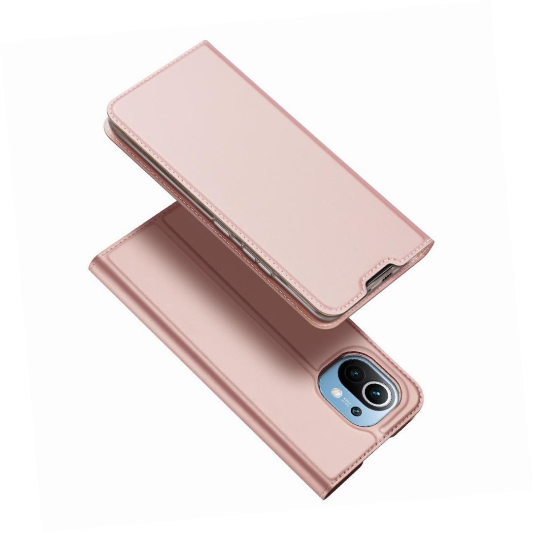 Etui zamykane z klapk� i magnesem Dux Ducis Skin Pro r�owy Xiaomi Mi 11