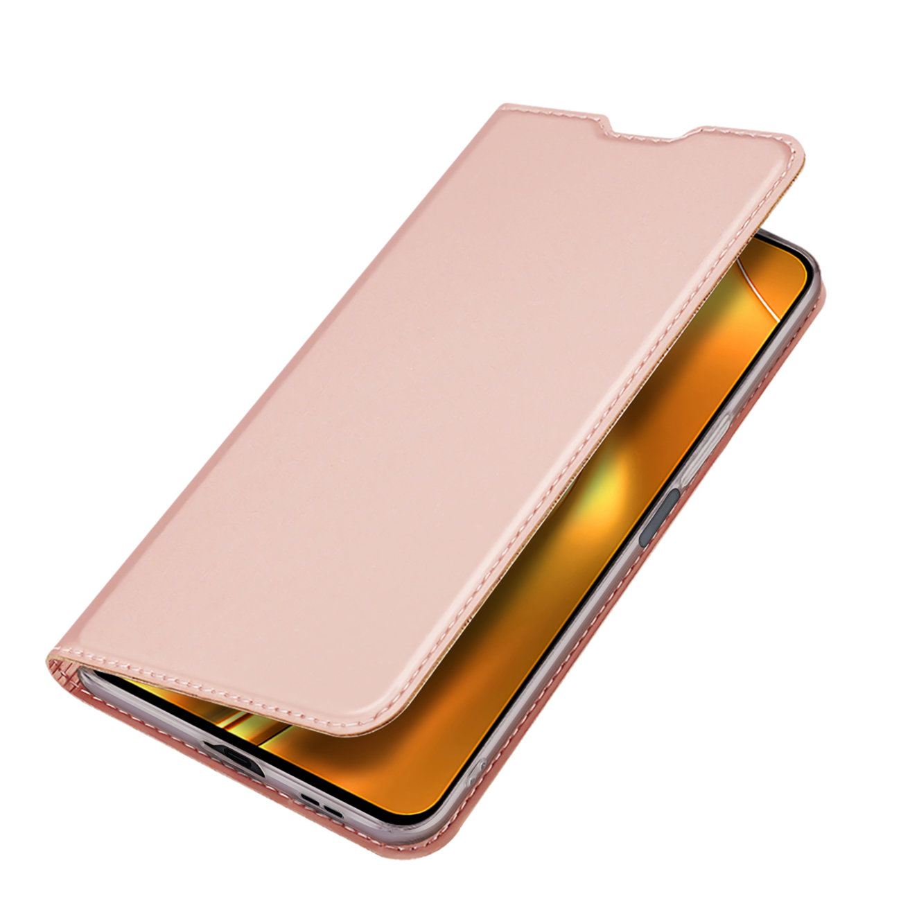 Etui zamykane z klapk i magnesem Dux Ducis Skin Pro rowy Xiaomi POCO F4 5G / 4