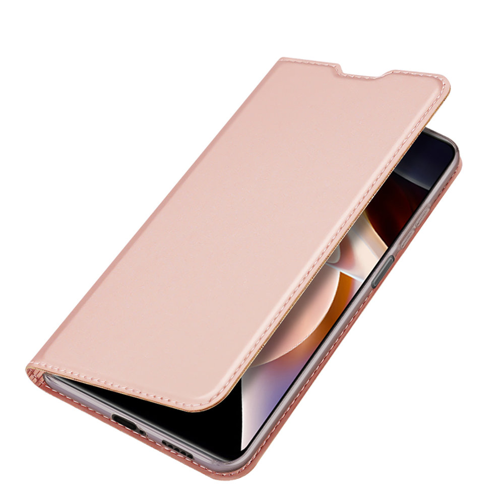 Etui zamykane z klapk� i magnesem Dux Ducis Skin Pro r�owy Xiaomi POCO M4 Pro 5G / 4