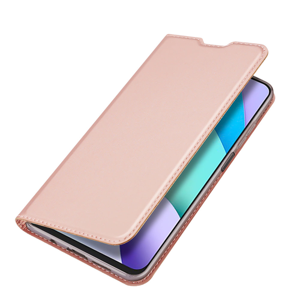 Etui zamykane z klapką i magnesem Dux Ducis Skin Pro różowy Xiaomi Redmi 10 / 3 Etui zamykane z klapką i magnesem Dux Ducis Skin Pro różowy Xiaomi Redmi 10 / 3
