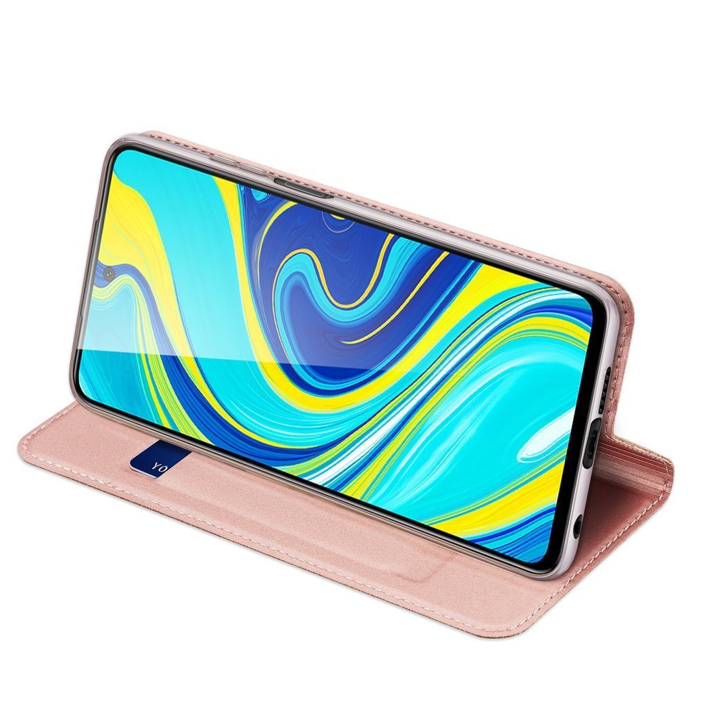 Pokrowiec Dux Ducis Skin Pro r�owy Xiaomi Redmi Note 9 Pro / 5