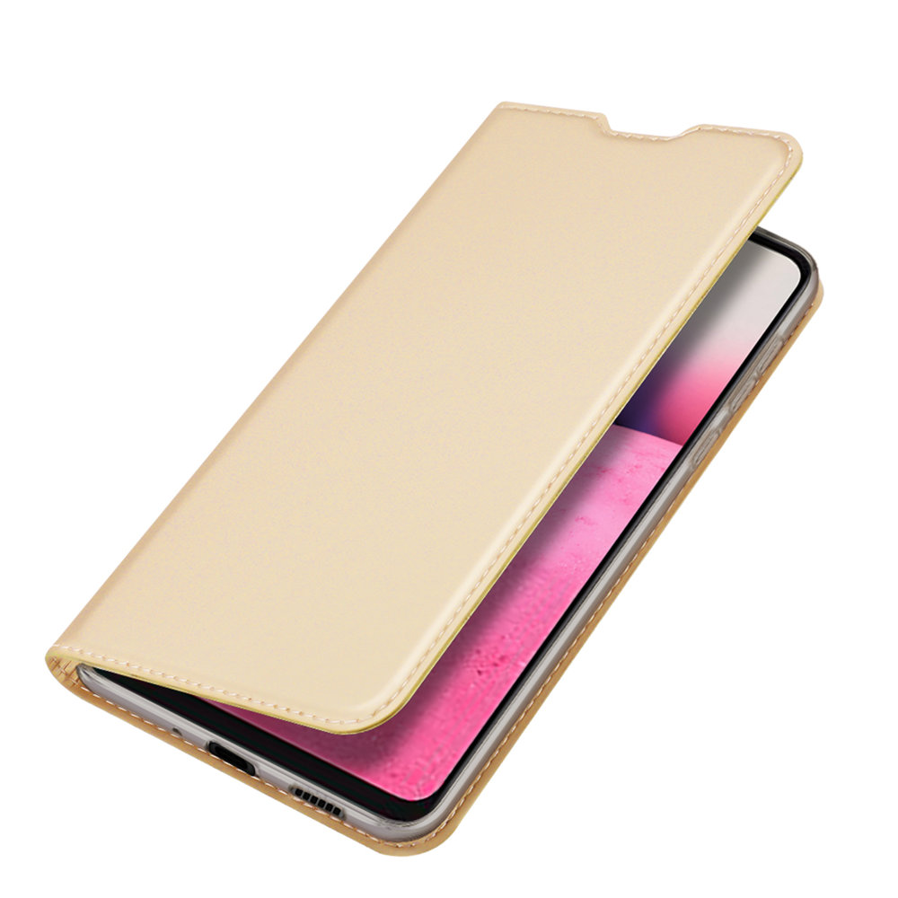 Etui zamykane z klapką i magnesem Dux Ducis Skin Pro złoty Samsung Galaxy A33 5G / 4 Etui zamykane z klapką i magnesem Dux Ducis Skin Pro złoty Samsung Galaxy A33 5G / 4