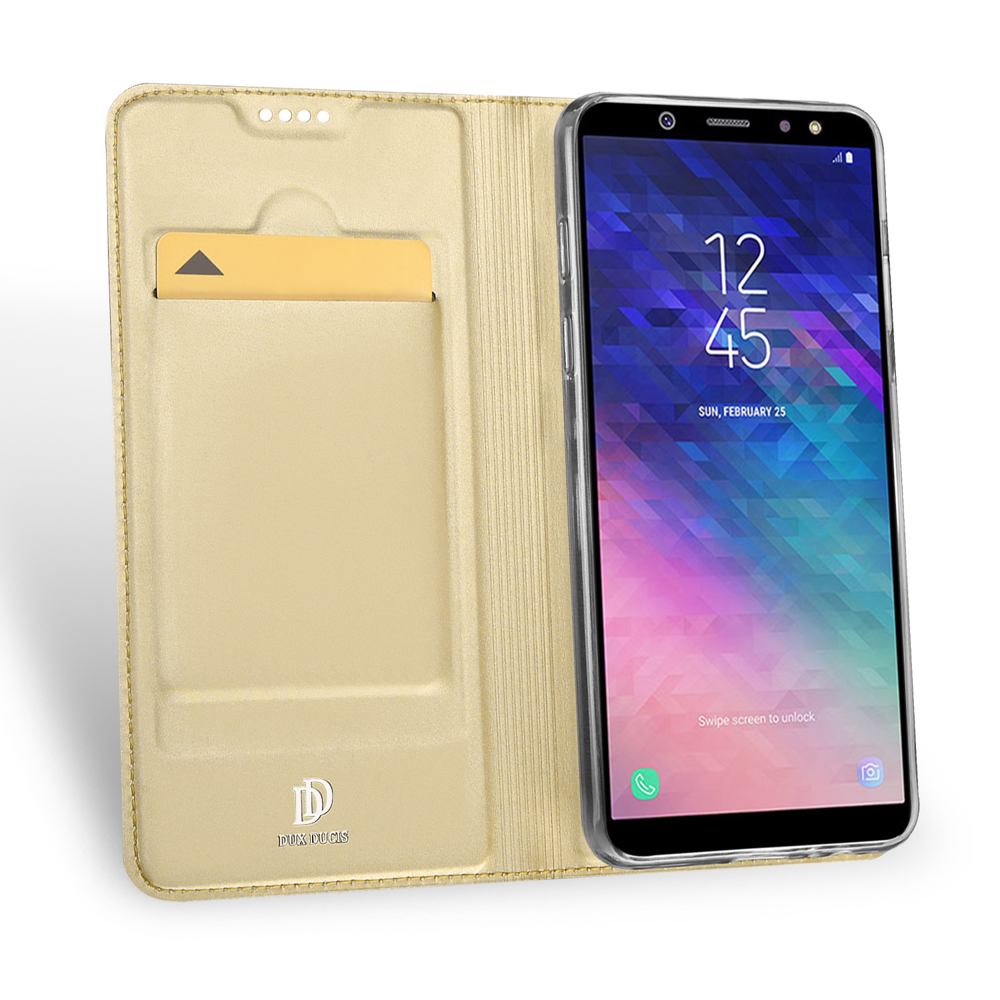 Pokrowiec Dux Ducis Skin Pro z�oty Samsung Galaxy A6 Plus (2018) / 3