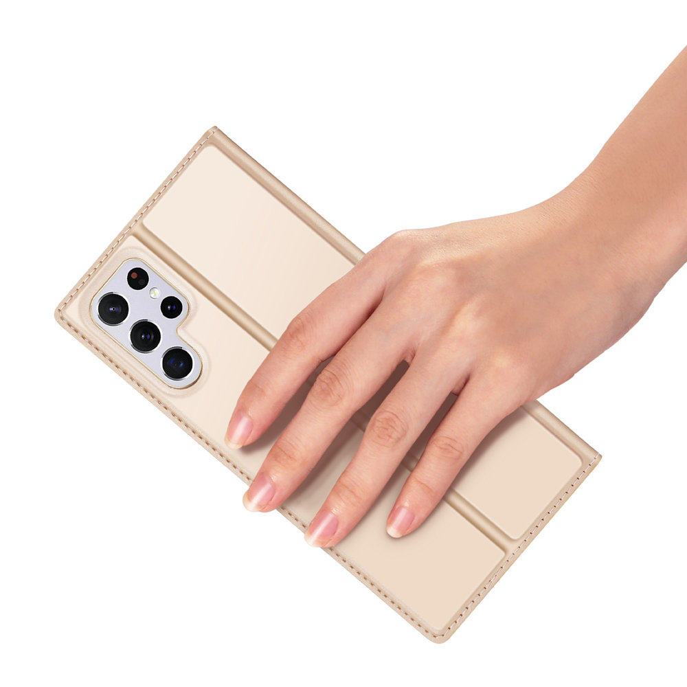 Pokrowiec Dux Ducis Skin Pro złoty Samsung Galaxy S22 Ultra / 7 Pokrowiec Dux Ducis Skin Pro złoty Samsung Galaxy S22 Ultra / 7