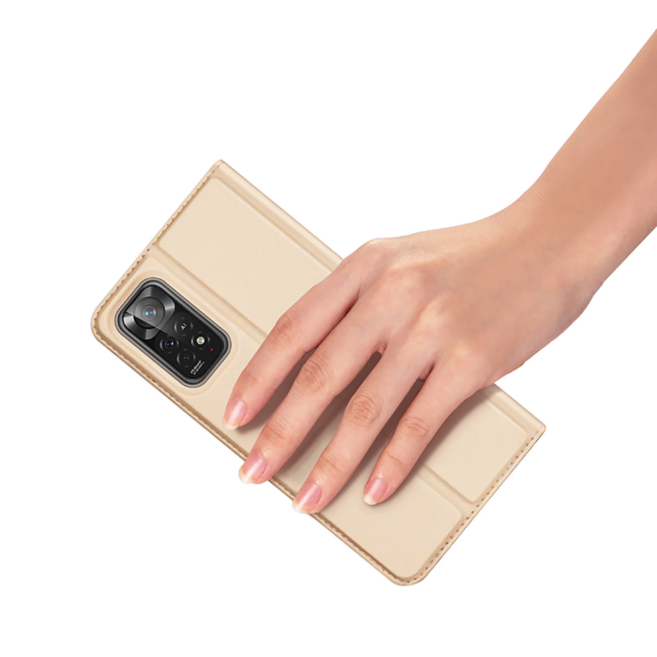 Pokrowiec Dux Ducis Skin Pro zoty Xiaomi Redmi Note 11 Pro+ 5G / 8
