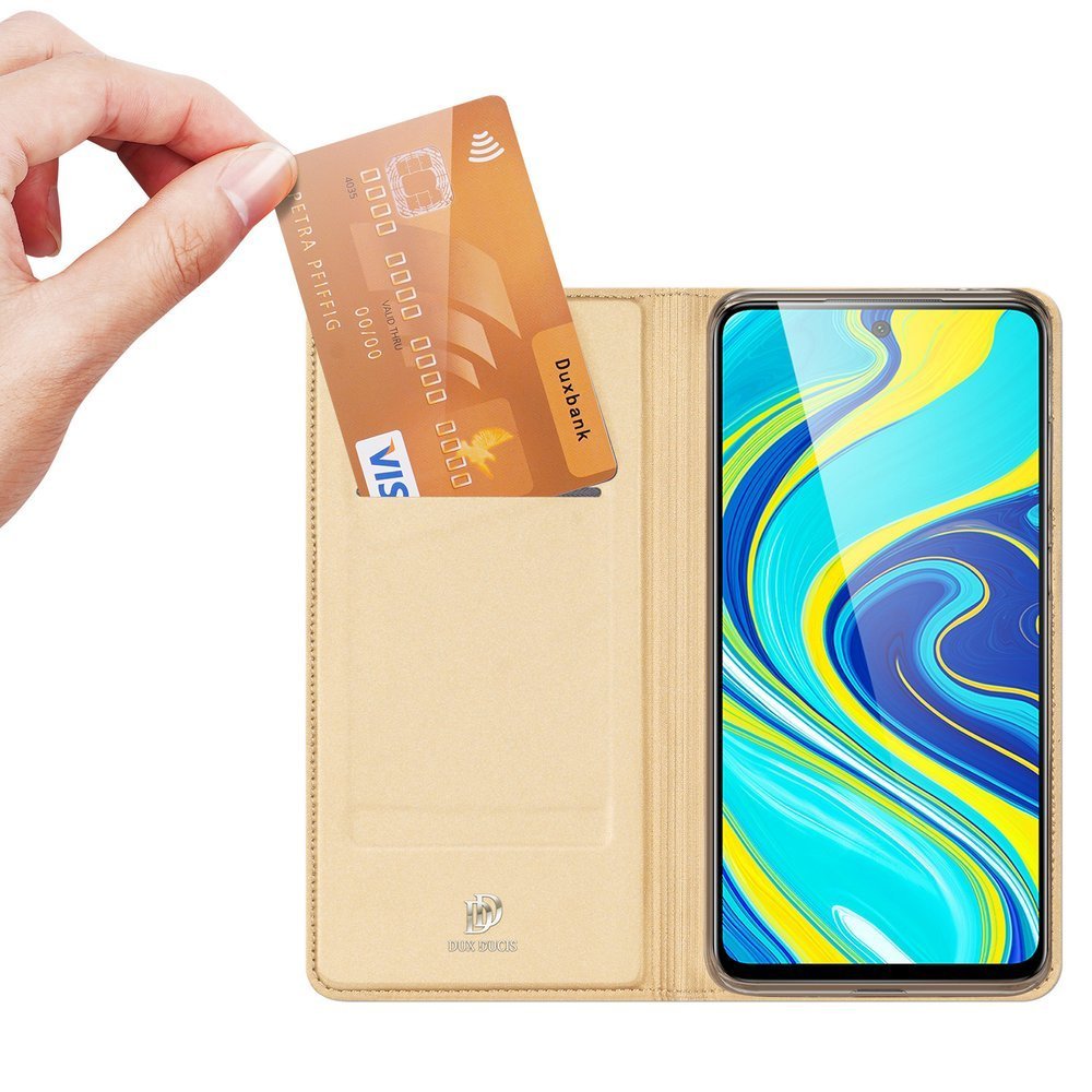 Pokrowiec Dux Ducis Skin Pro z�oty Xiaomi Redmi Note 9 Pro / 2