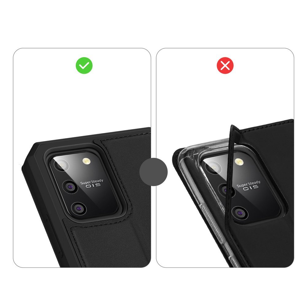 Pokrowiec Dux Ducis Skin X czarny Samsung Galaxy S10 Lite / 9