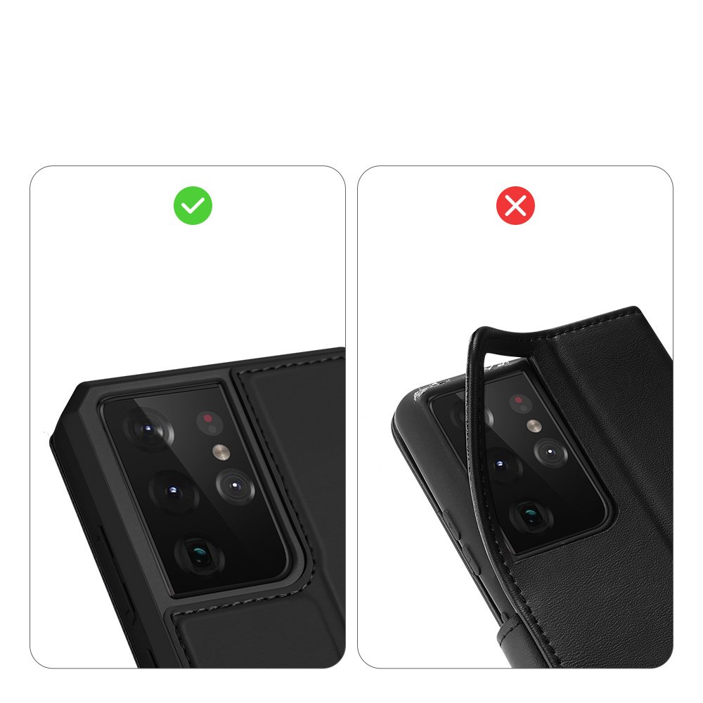 Pokrowiec Dux Ducis Skin X czarny Samsung Galaxy S21 Ultra 5G / 11