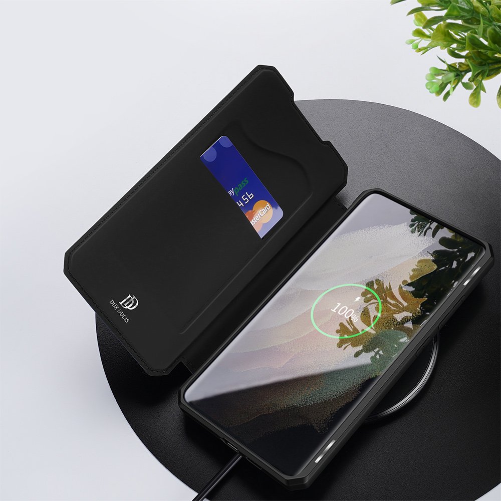 Pokrowiec Dux Ducis Skin X czarny Samsung Galaxy S21 Ultra 5G / 8