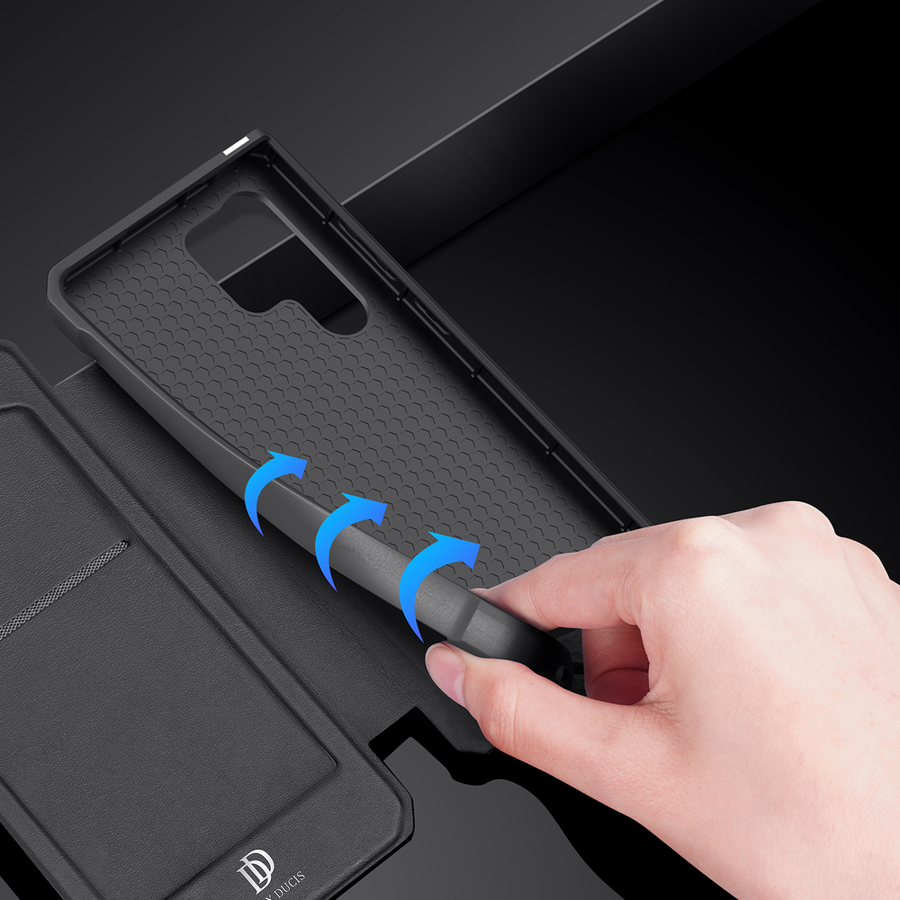 Pokrowiec Dux Ducis Skin X czarny Samsung Galaxy S22 Ultra / 11