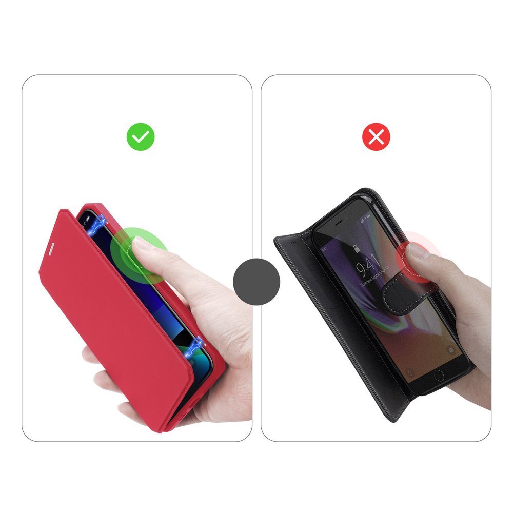 Pokrowiec Dux Ducis Skin X czerwony Apple iPhone 11 Pro Max / 10 Pokrowiec Dux Ducis Skin X czerwony Apple iPhone 11 Pro Max / 10