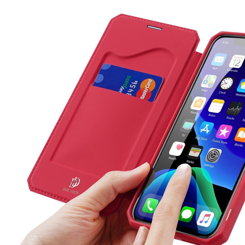 Pokrowiec Dux Ducis Skin X czerwony Apple iPhone 11 Pro Max / 3